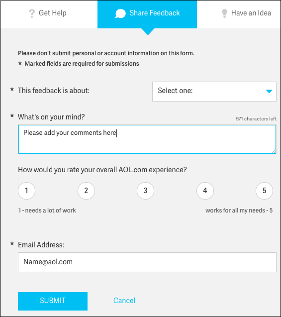 The New AOL Desktop Gold Features AOL Help