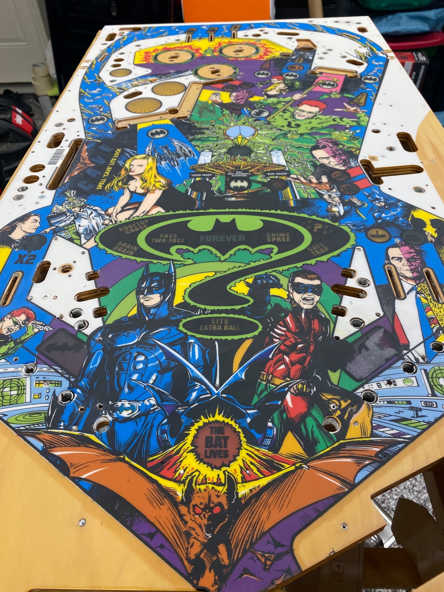 Suppose we flip...Batman Forever Club All clubs (...members only!)