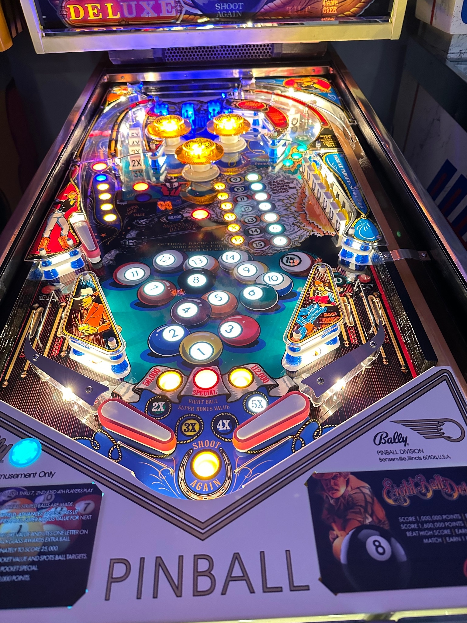 Eight Ball Deluxe Owner Club & Restorations Guests As Well