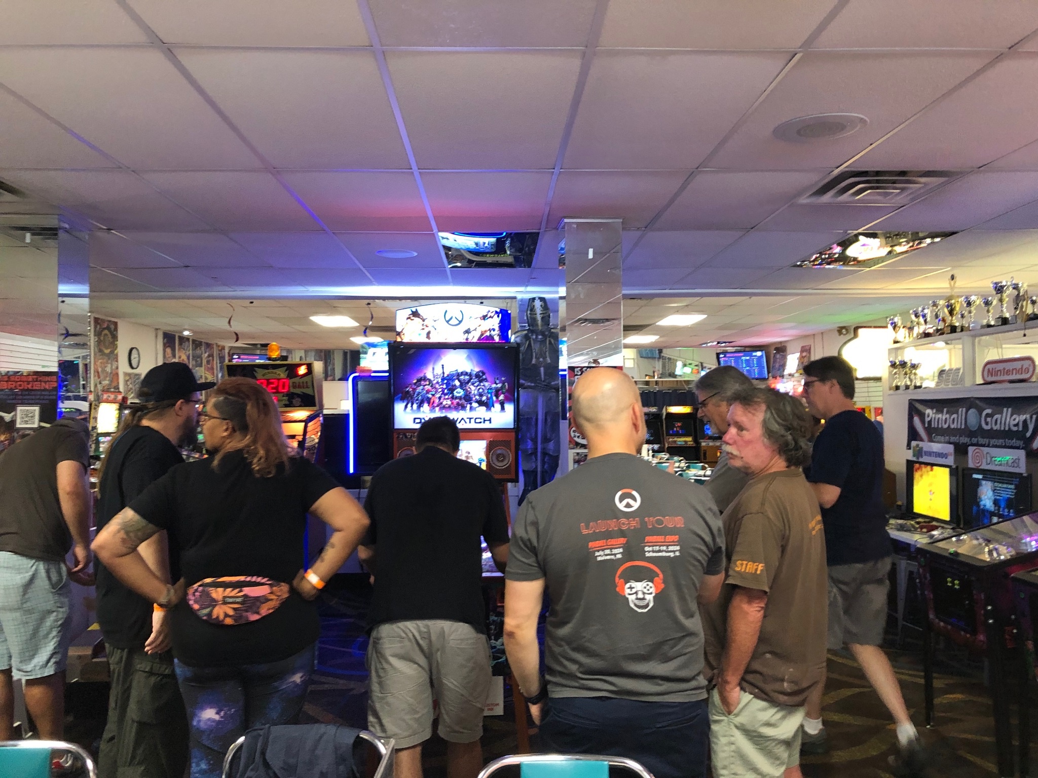 Launch Party Overwatch Pinball (Pinball Gallery, Malvern, PA) All