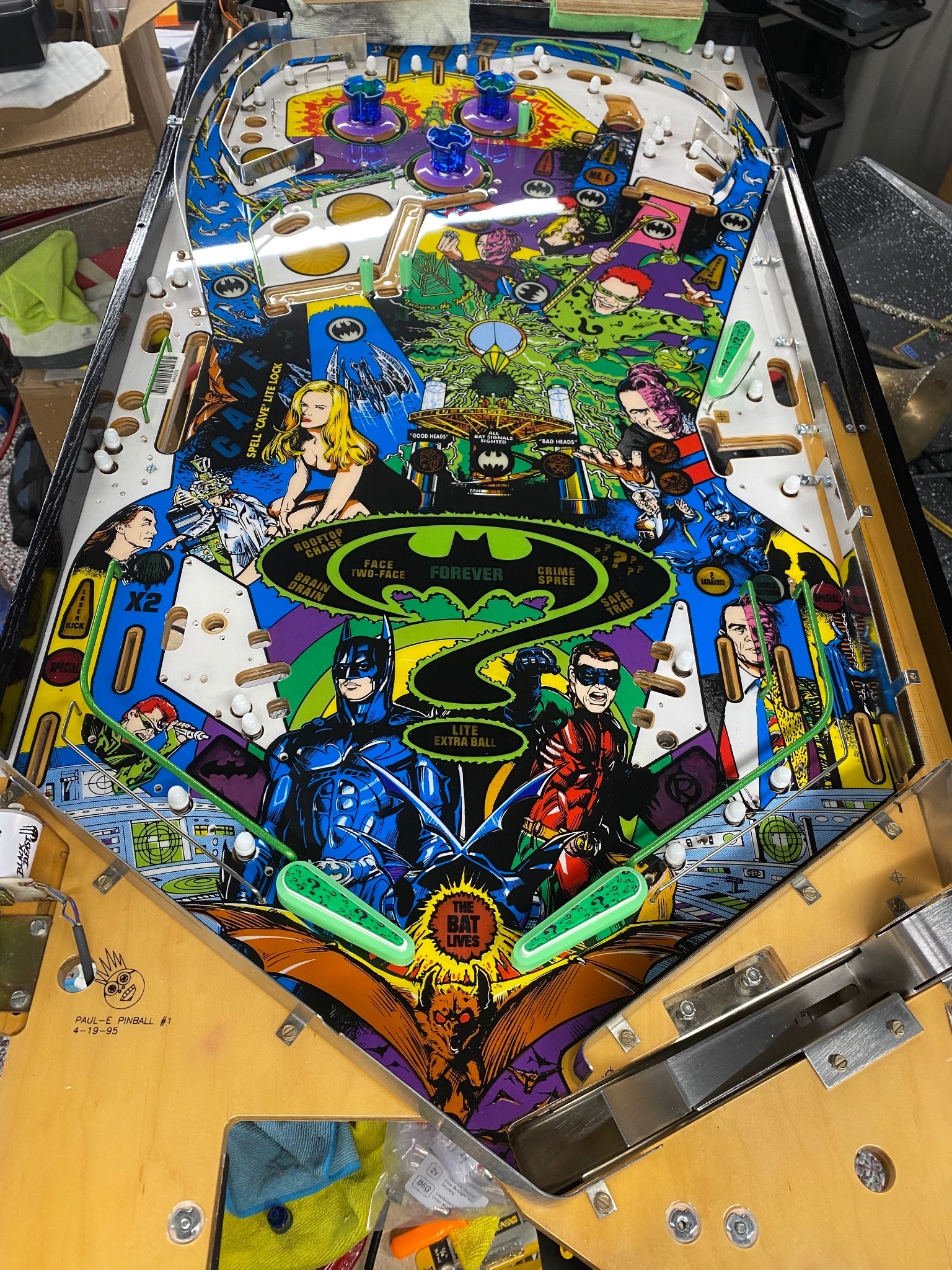 Suppose we flip...Batman Forever Club All clubs (...members only!)