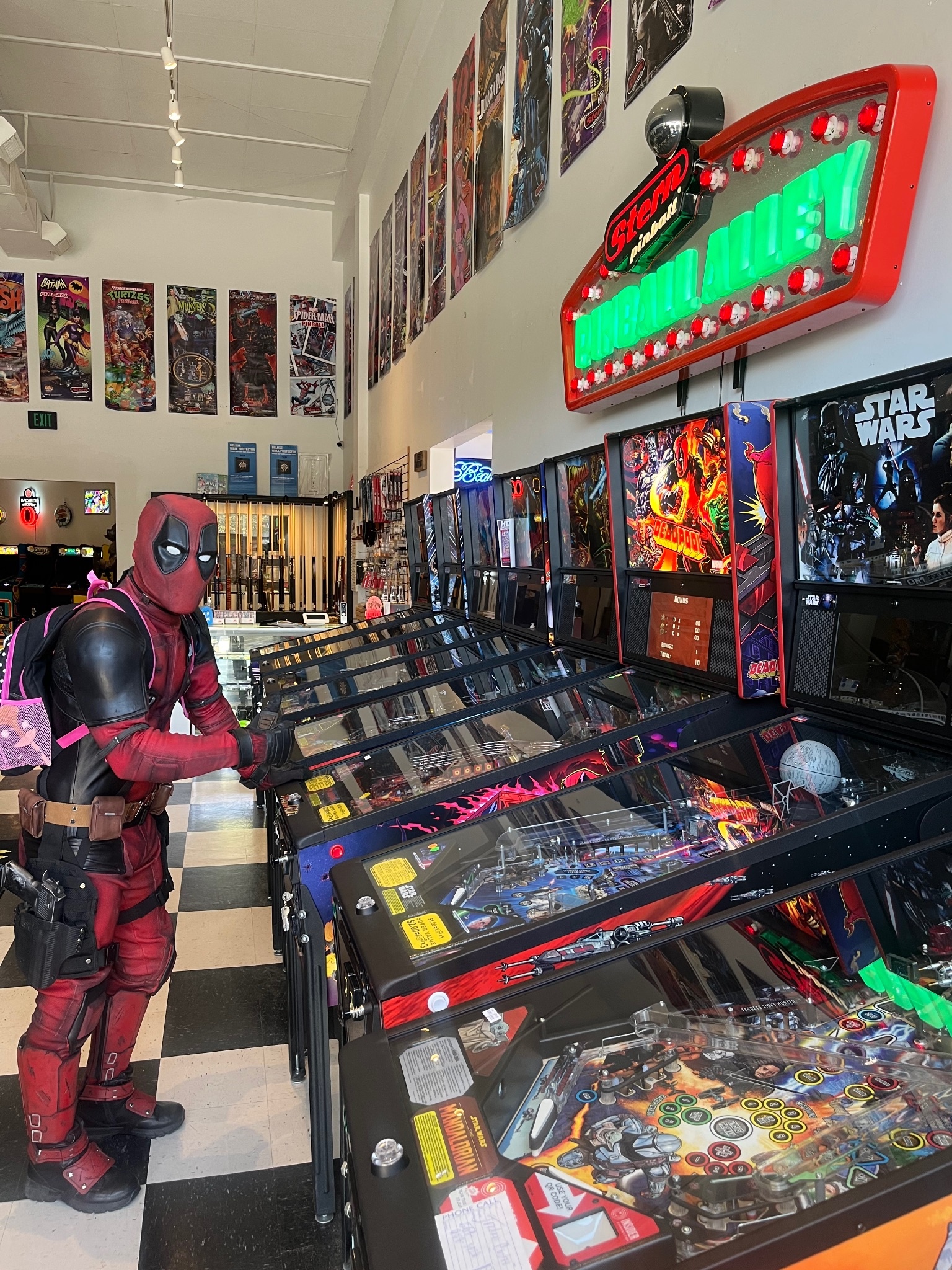 Stern Pinball Alley Sign Pinball mods/toppers market