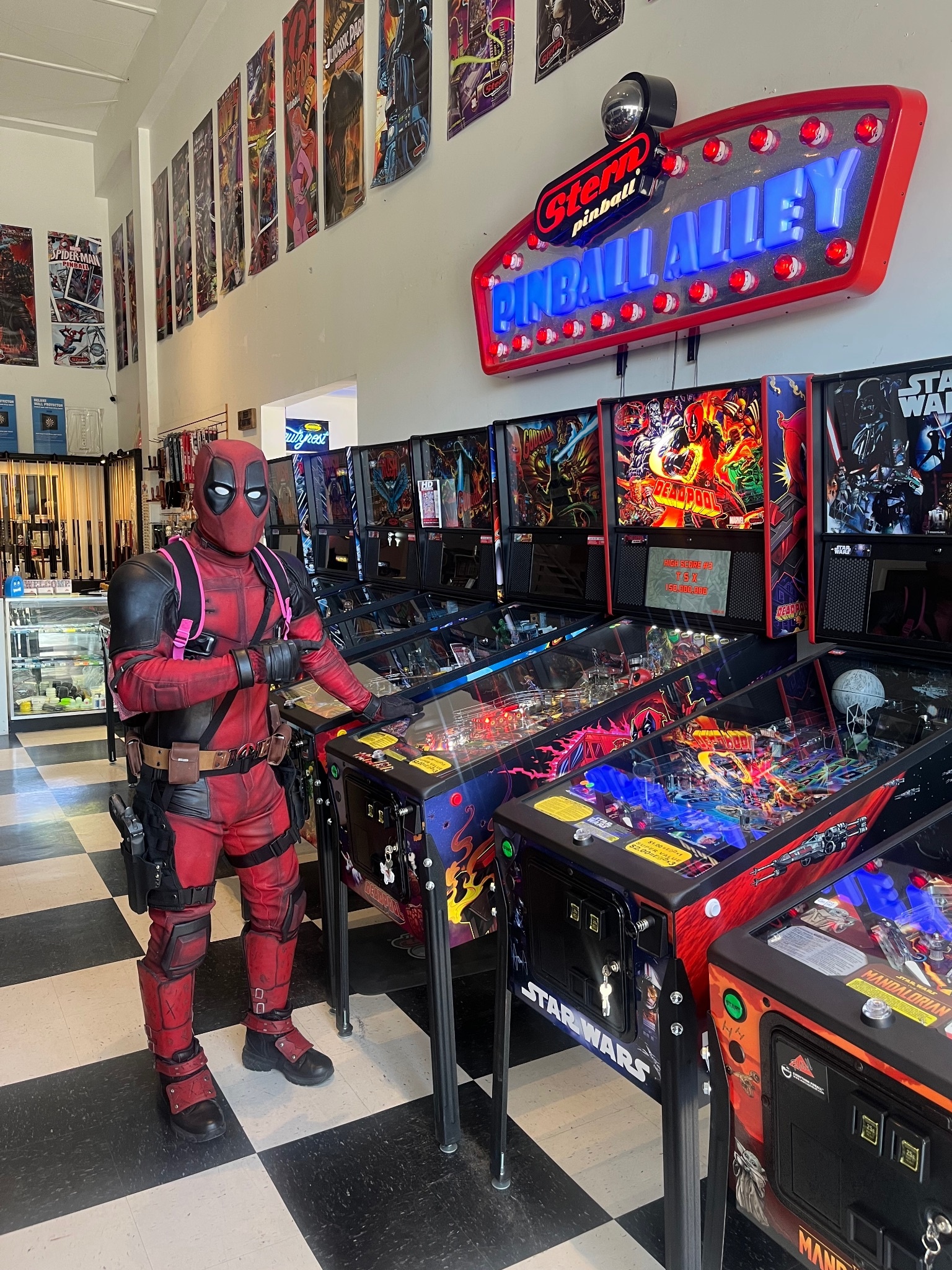 Stern Pinball Alley Sign Pinball mods/toppers market