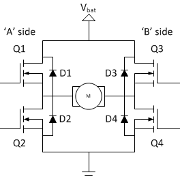 H-Bridge Circuit Diagram | Quizlet