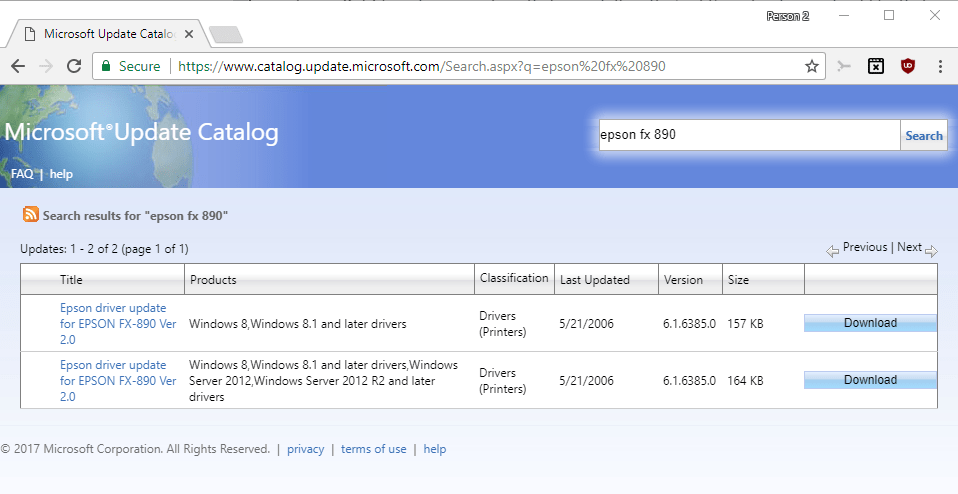 Yet another Windows update is causing yet more printer problem…
