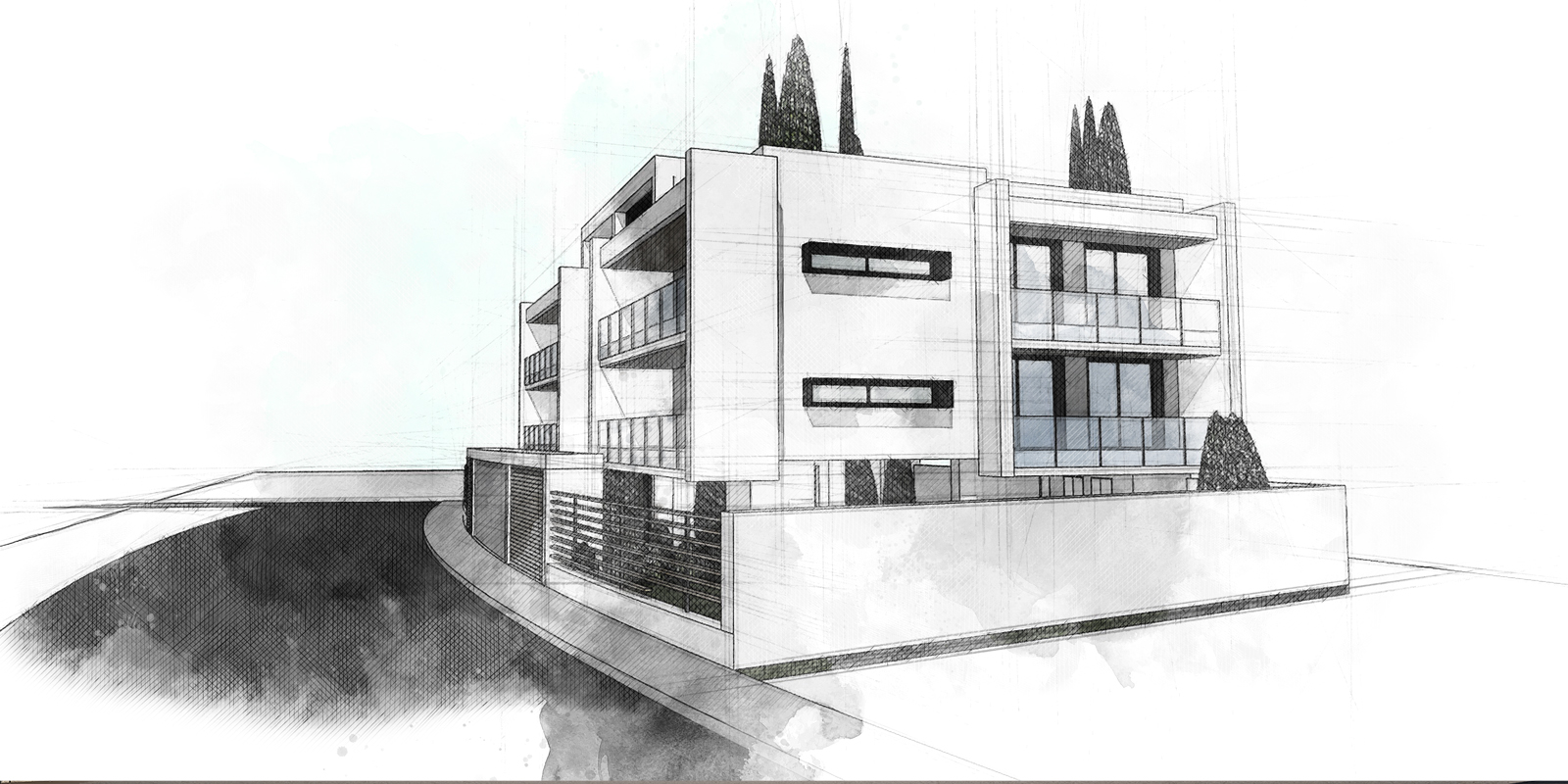 OFFICETWENTYFIVEARCHITECTS APARTMENT BUILDING IN THERMI, THESSALONIKI