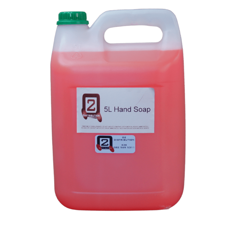 Liquid Hand Soap (Pink) 5L O2 Distribution
