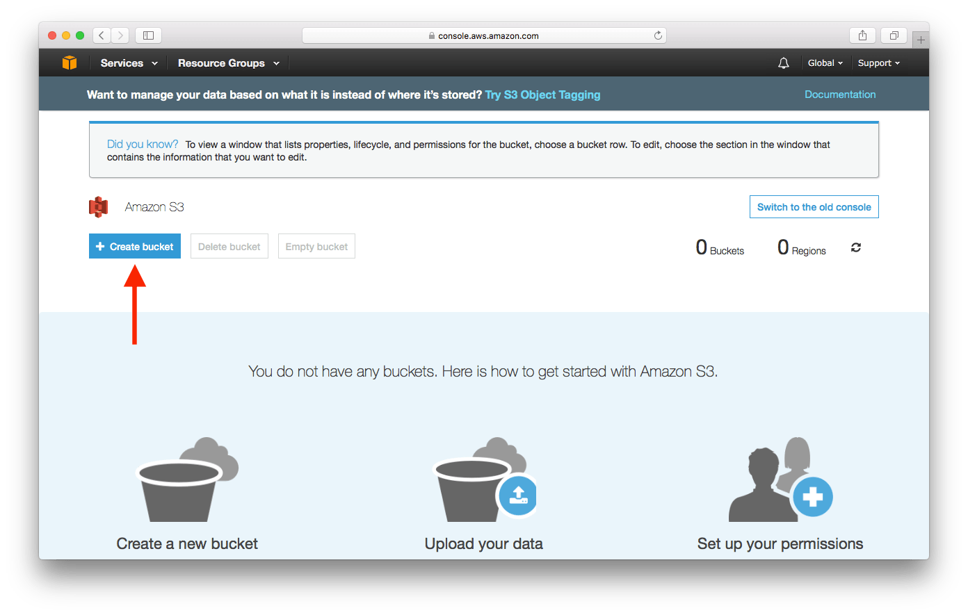 Create an S3 Bucket for File Uploads Serverless & React on AWS