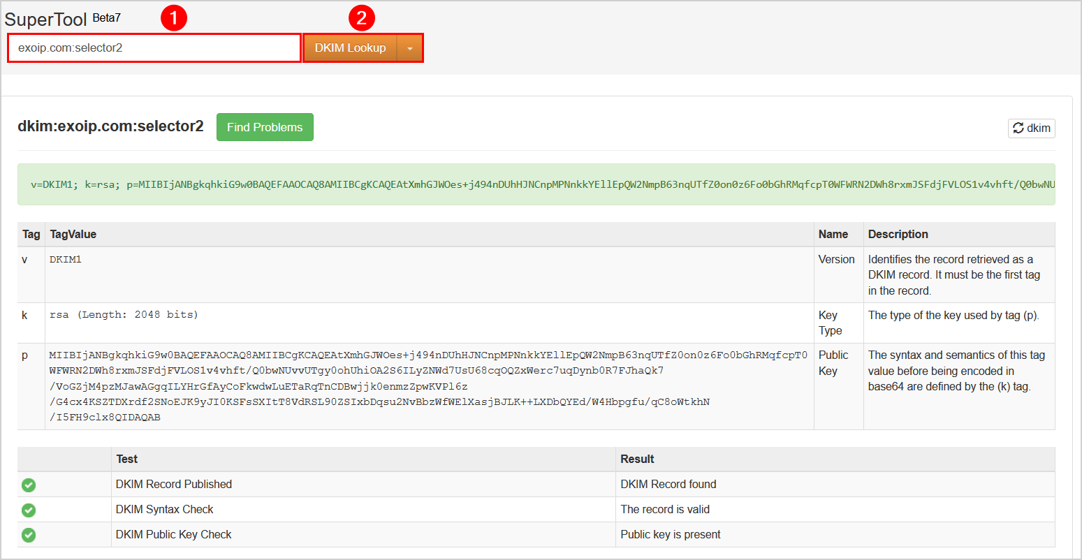 Rotate DKIM keys in Microsoft 365 o365info