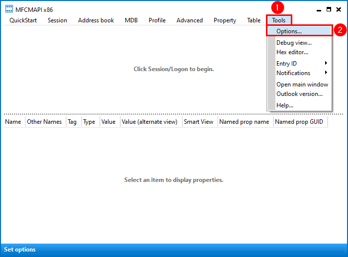 How to Recover deleted mail items with MFCMAPI o365info