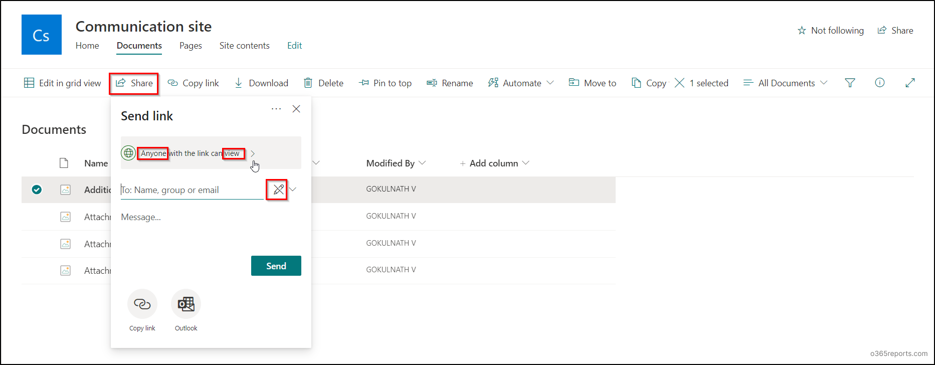 Configure External Sharing in SharePoint Online Office 365 Reports