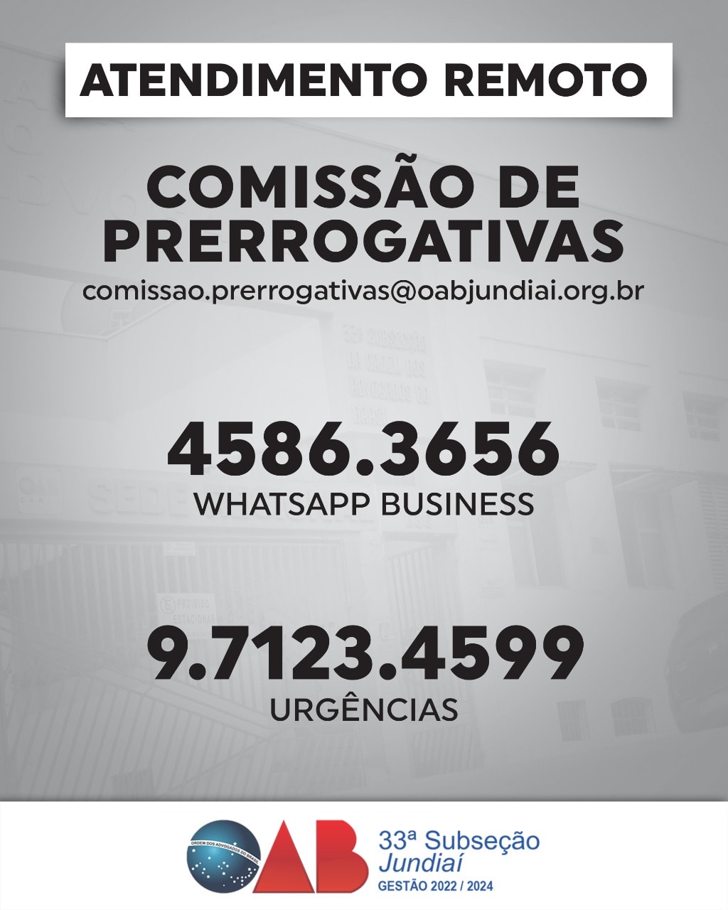 33ª Subseção OAB/SP Jundiaí