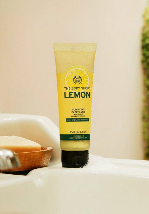 Body Shop Lemon Purifying Face Wash OA Cosmetics