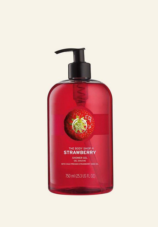 Body Shop Strawberry Shower Gel OA Cosmetics