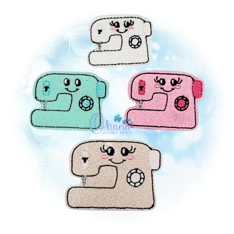 Sewing Machine Feltie Embroidery Design Ohana Applique Designs