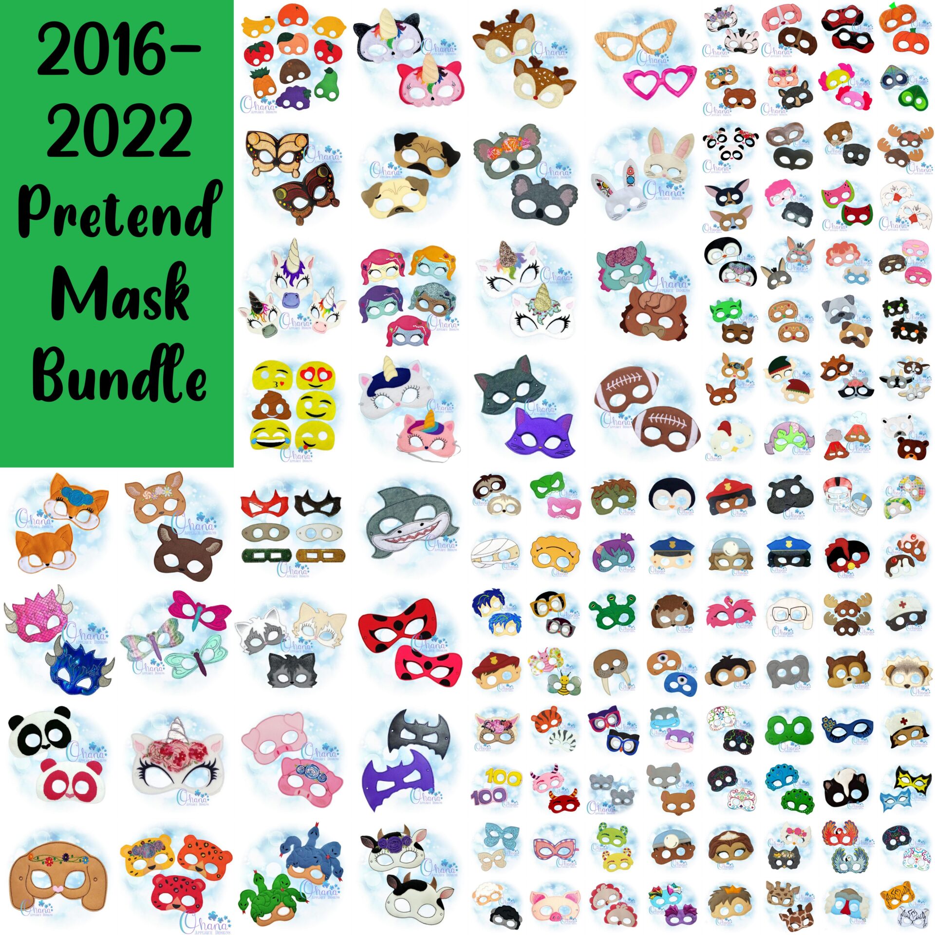 20162022 Pretend Mask Bundle