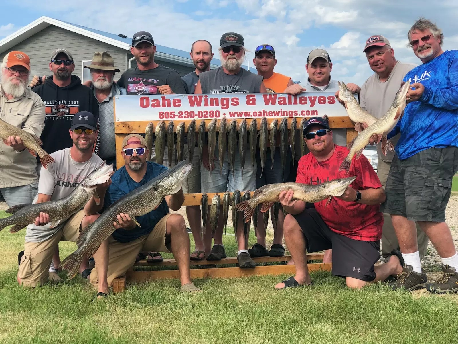 Lake Oahe Walleye Fishing Guide & Resort in South Dakota Oahe Wings