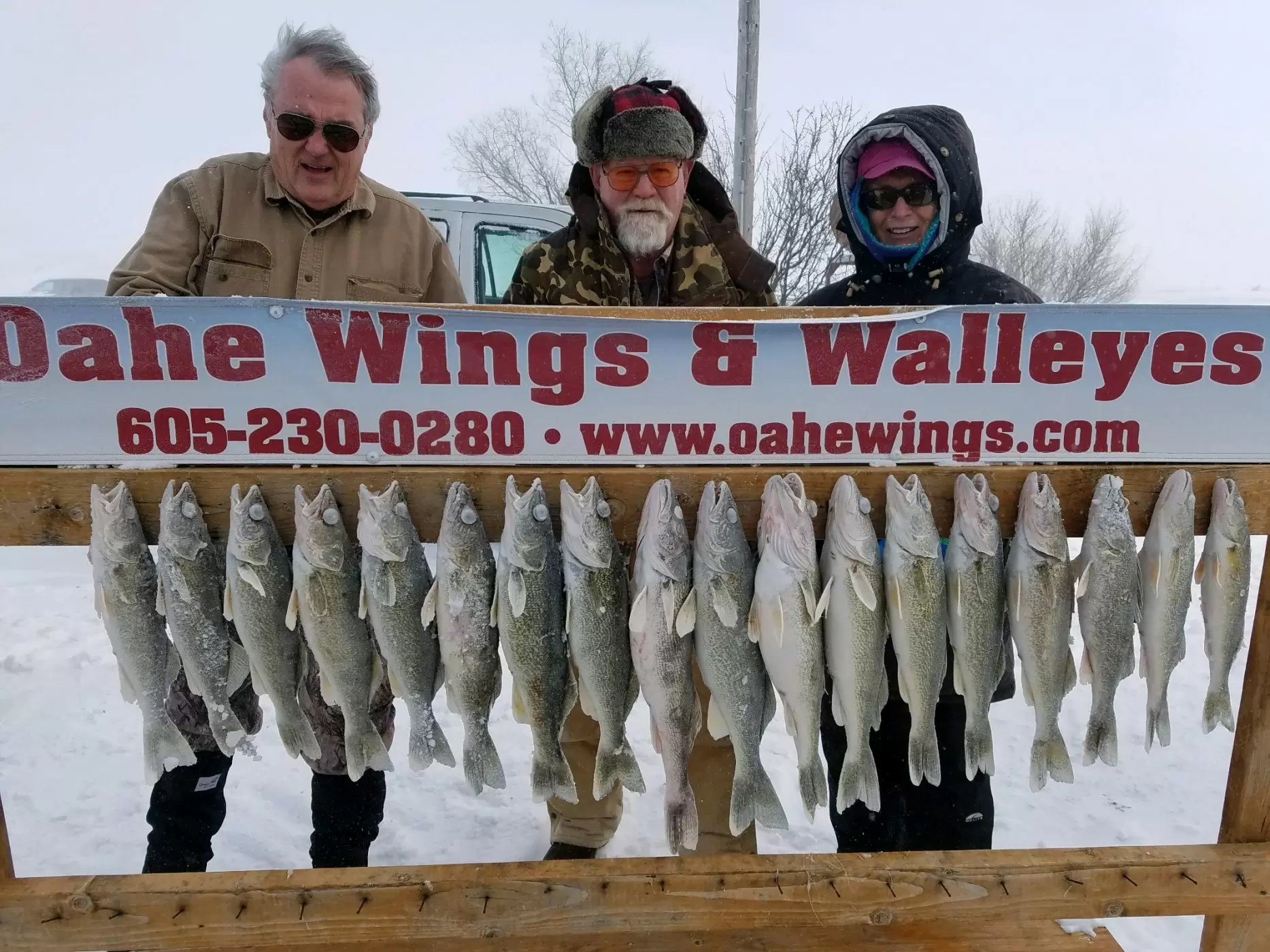 Lake Oahe Walleye Fishing Guide & Resort in South Dakota Oahe Wings