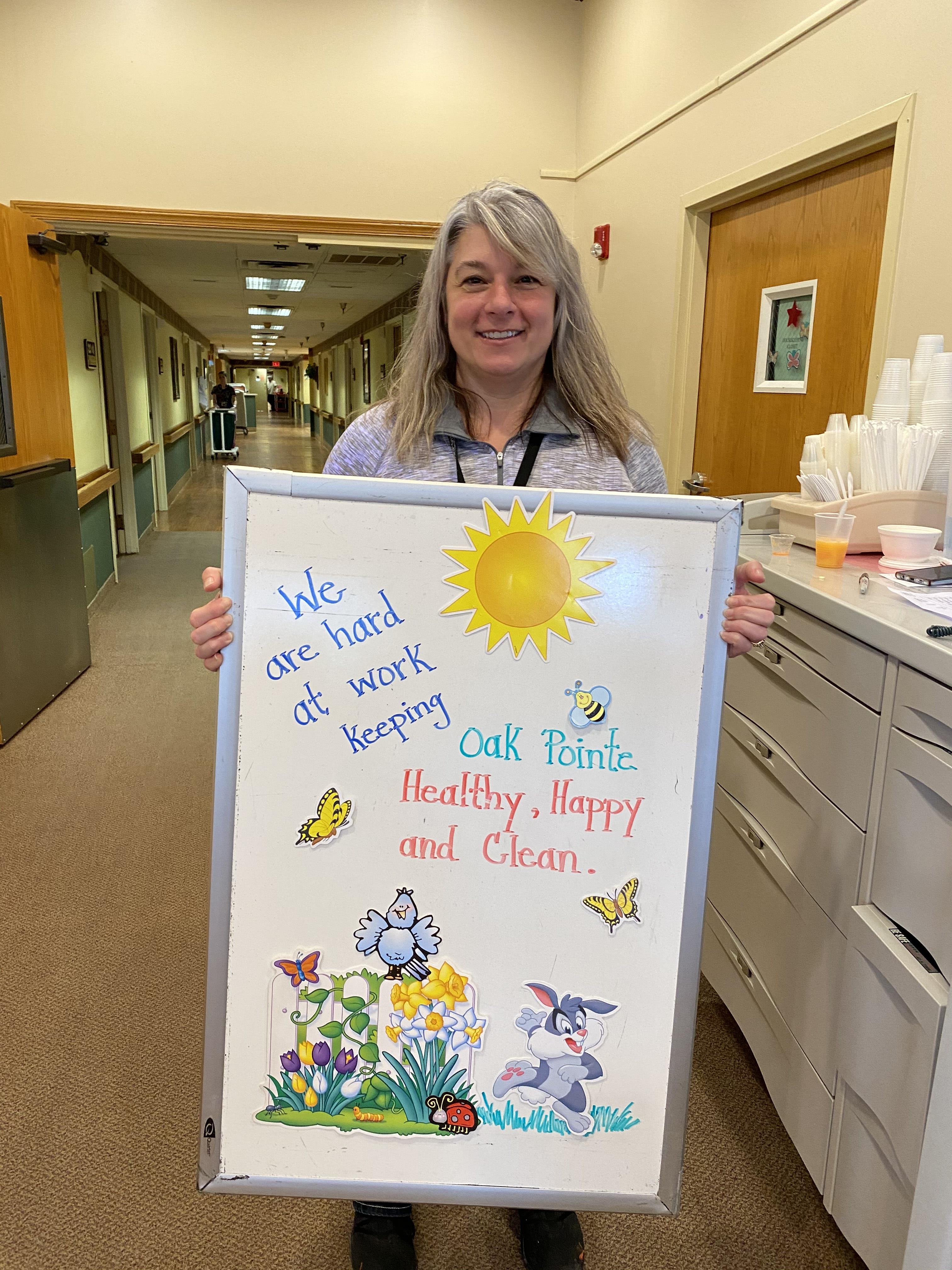 Staff of Baltic Nursing Home Step Up to Challenge