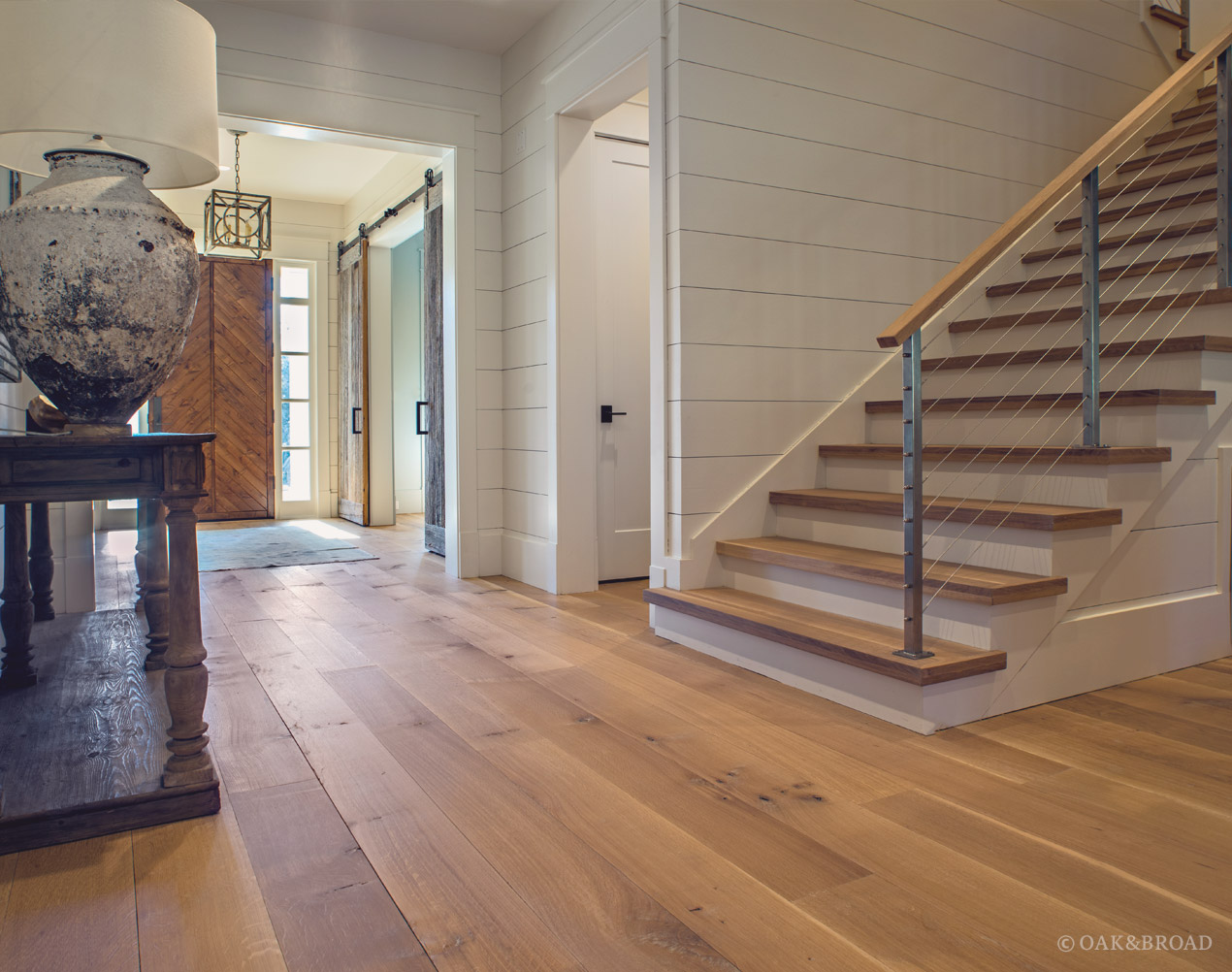 Nashville Tennessee Wide Plank White Oak Flooring Wide Plank Hardwood
