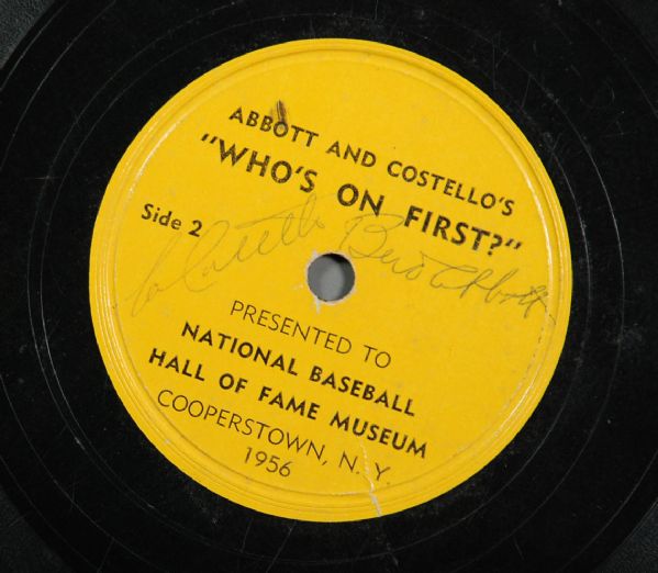 Lot Detail Abbott & Costello