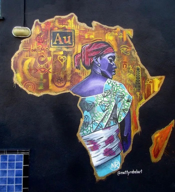 AU Lounge Oakland Murals