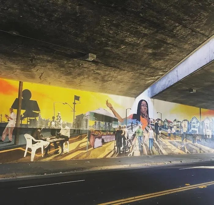 Super Hero Mural Project San Pablo Avenue Mural Oakland Murals