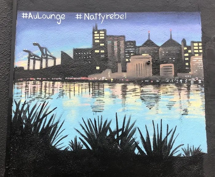 AU Lounge The Lake Oakland Murals