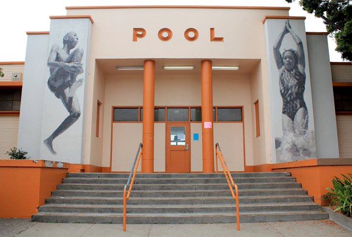 hire The form Pensive oakland swimming pool Street heritage mat