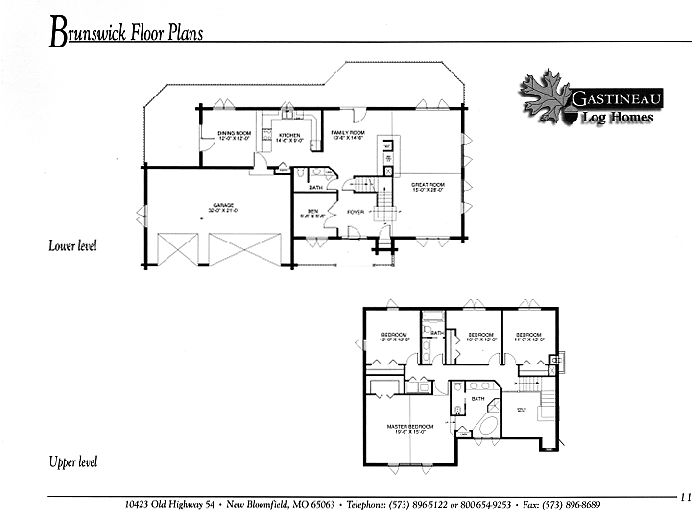 Brunswick Gastineau Log Homes Log Home Company Since 1977
