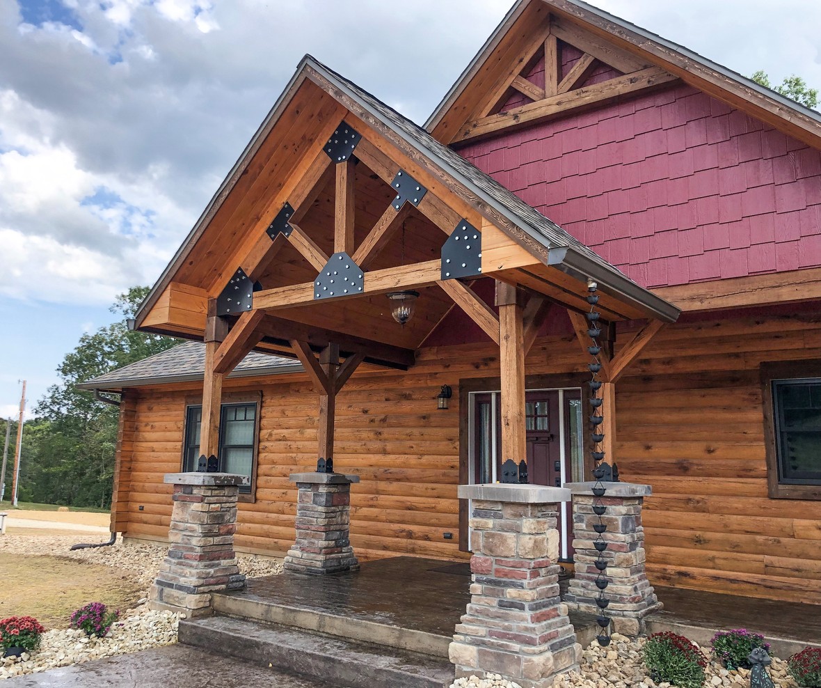 Focus On Porches Gastineau Log Homes Log Home Company Since 1977