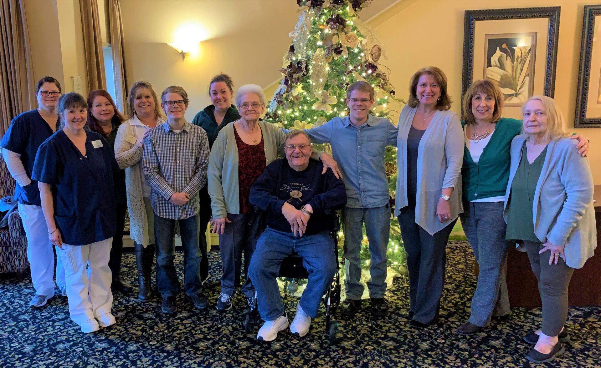 The Staff and Residents of Oakmont Manor Make a Holiday Miracle for