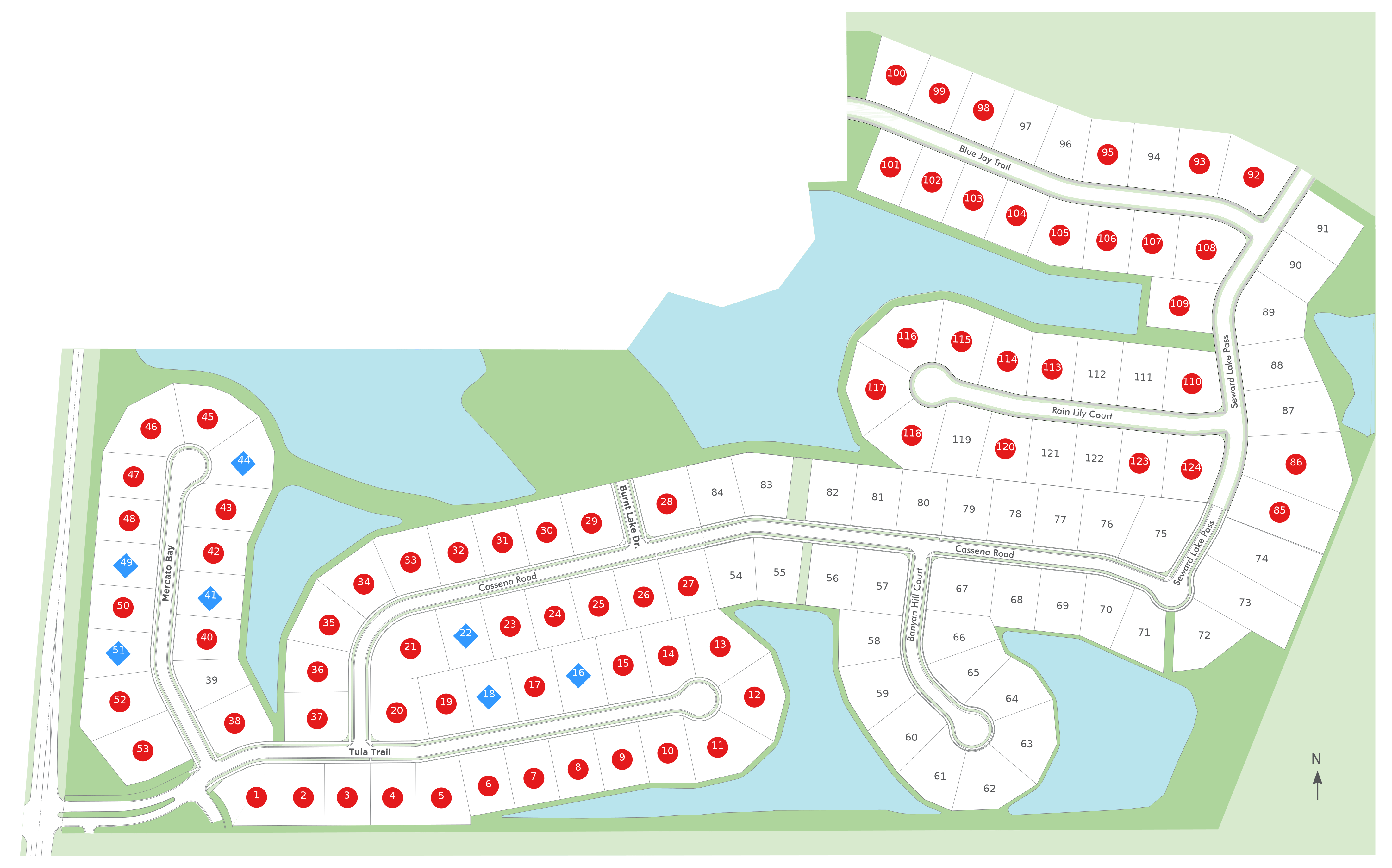 Mercato Community Map Oakmont Development Residential and