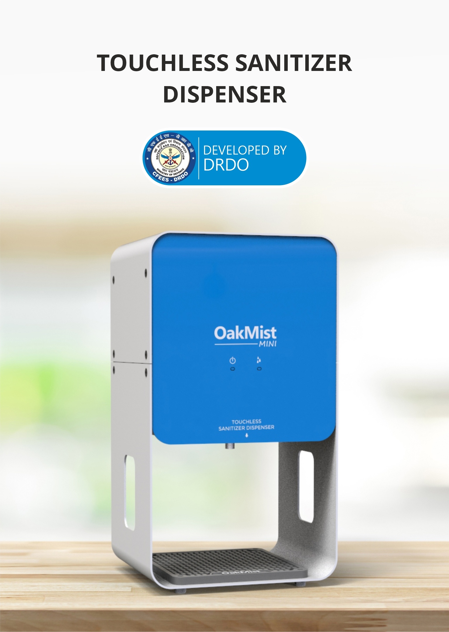 Touchless Sanitizer Dispenser (1.2 lts) Oakter
