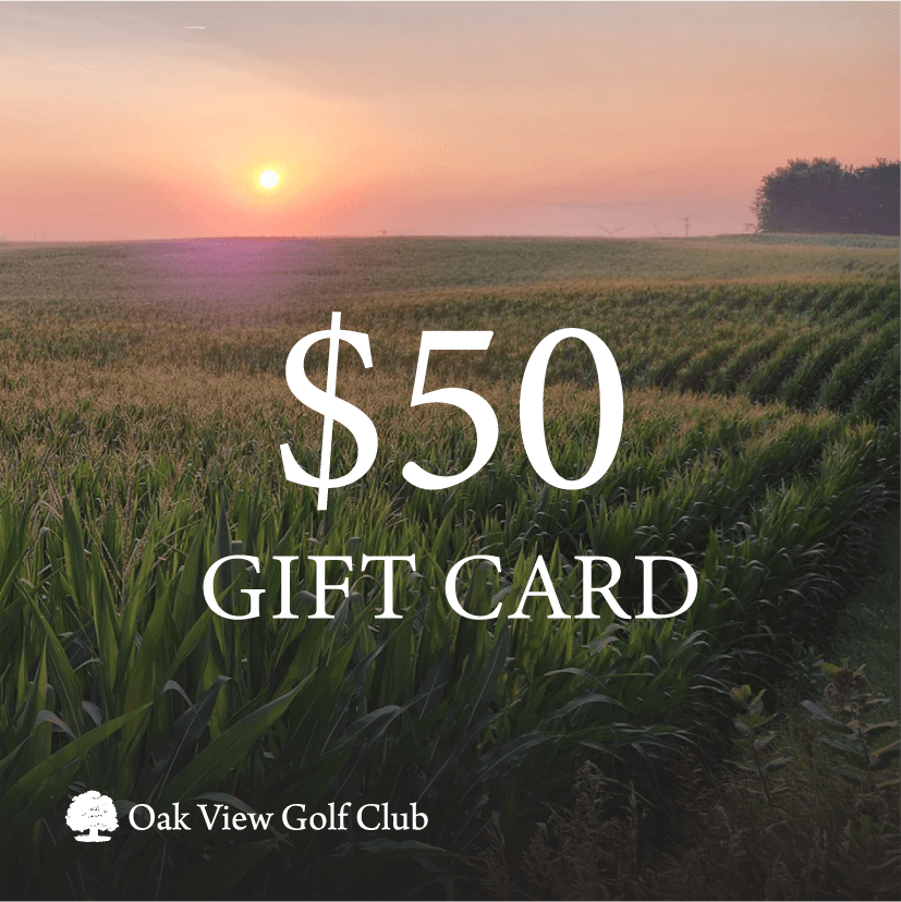 50 Gift Card Oakview Golf Club