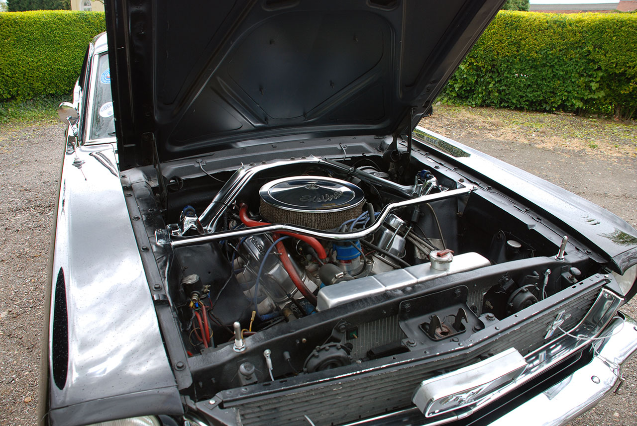 SOLD: "Lindsey" 1966 Mustang Black Auto Coupe (High Performance