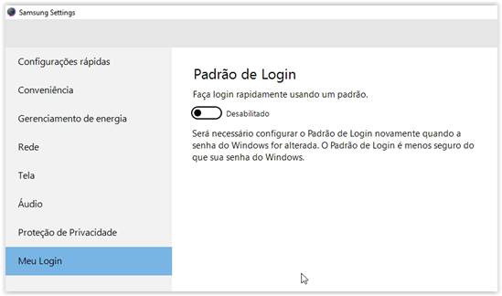 [Tutorial] Como ativar o Touchpad Logon no Notebook Samsung Expert