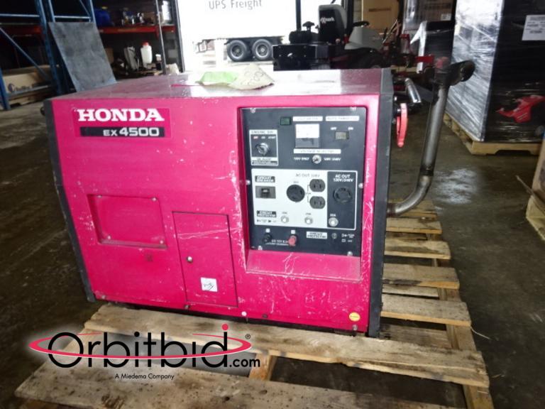 (1) Honda, model EX4500, portable...