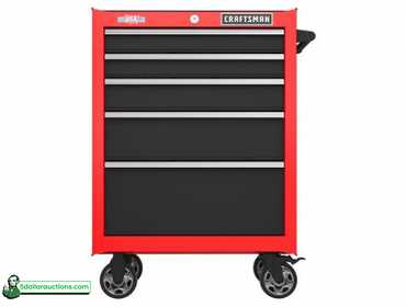 5 Dollar Auctions | 26-Inch 5-Drawer Rolling Tool...