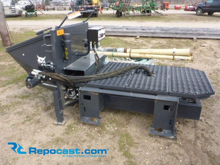 Bobcat Concrete Pump Skidsteer...