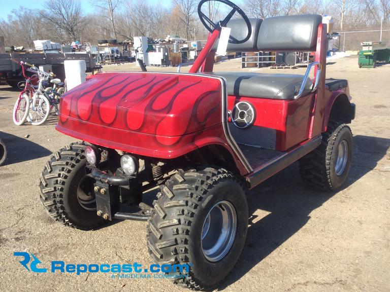 Repocast.com® | Lifted Yamaha G1 golf cart, Artic cat...