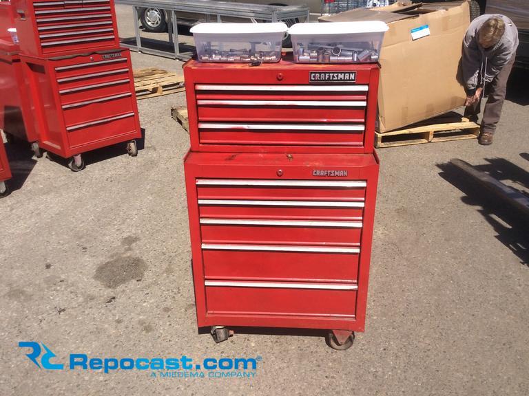 Craftsman upper and lower tool box...