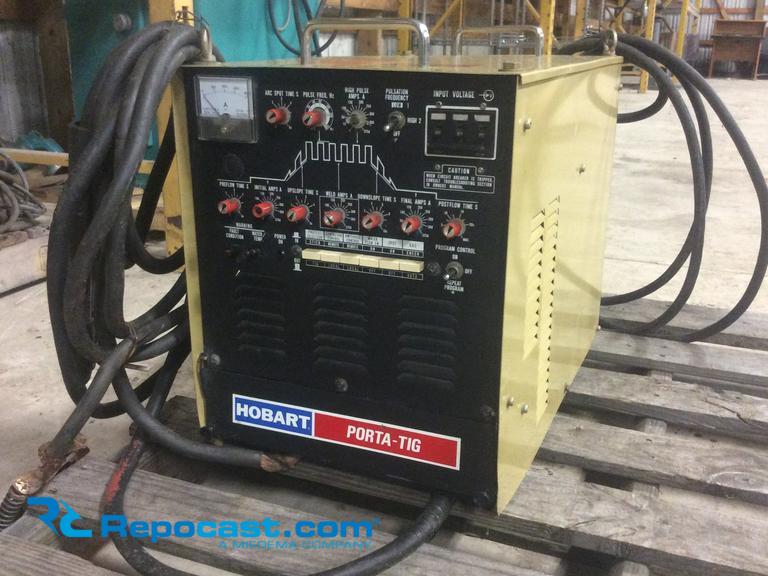 Hobart Port a Tig welder, input...