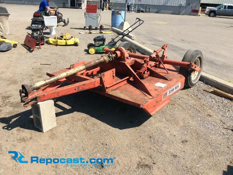 Tow behind 6' wide Bush Hog, PTO...