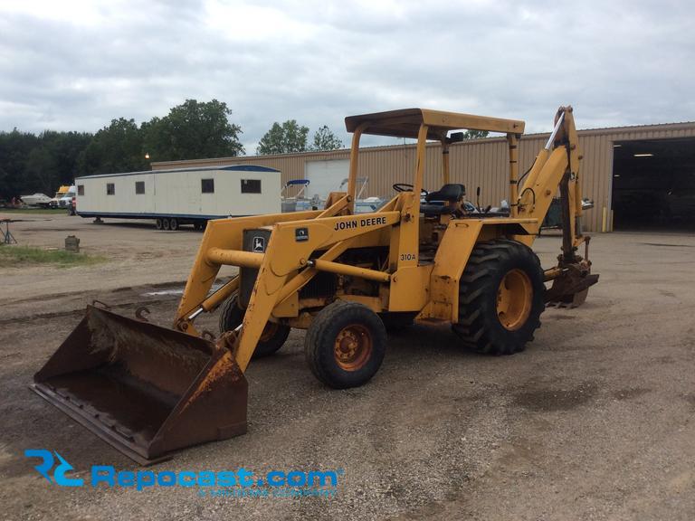 John Deere 310A Loader Backhoe