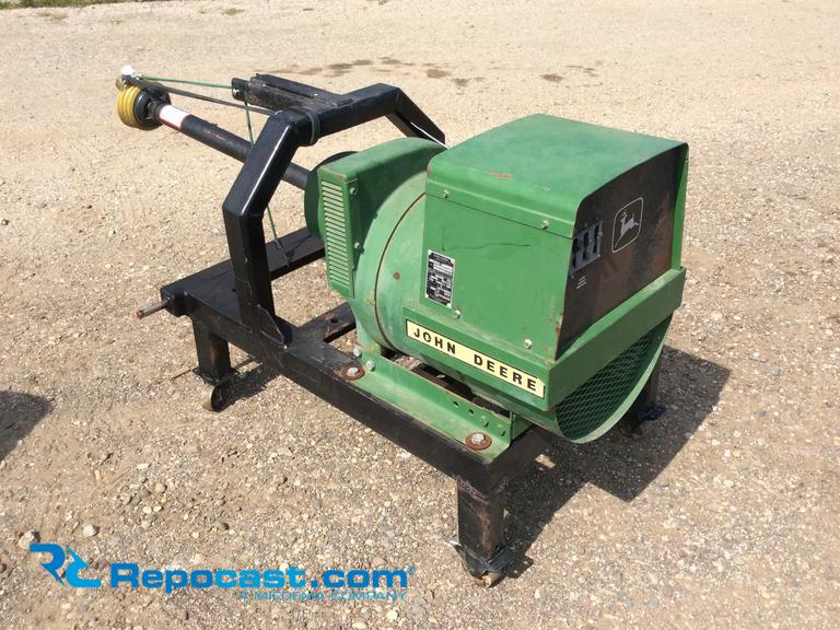 John Deere 25K3 generator, 3 point...