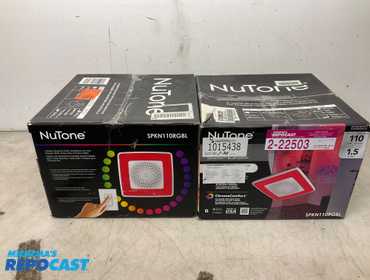 Repocast.com® | Lot of (2) Used NuTone SPKN110RGBL...