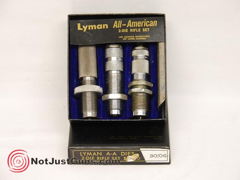 LYMAN AA 3006 DELUXE RELOADING DIES