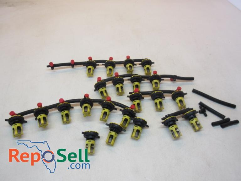 Golf cart battery auto fill system