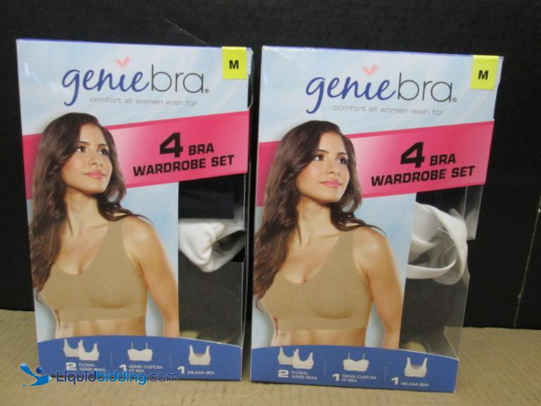 LiquidBidding (2) Women's size M seamless Genie bras...